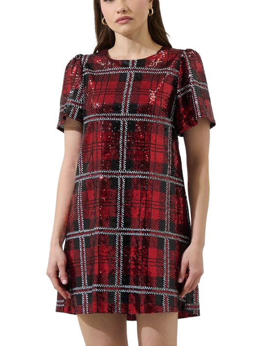 Namier Plaid Dress