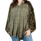 Boho Stonewashed Top - Plus