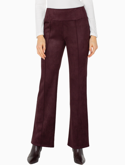 LP Pearl Oxblood Flare Trouser F25