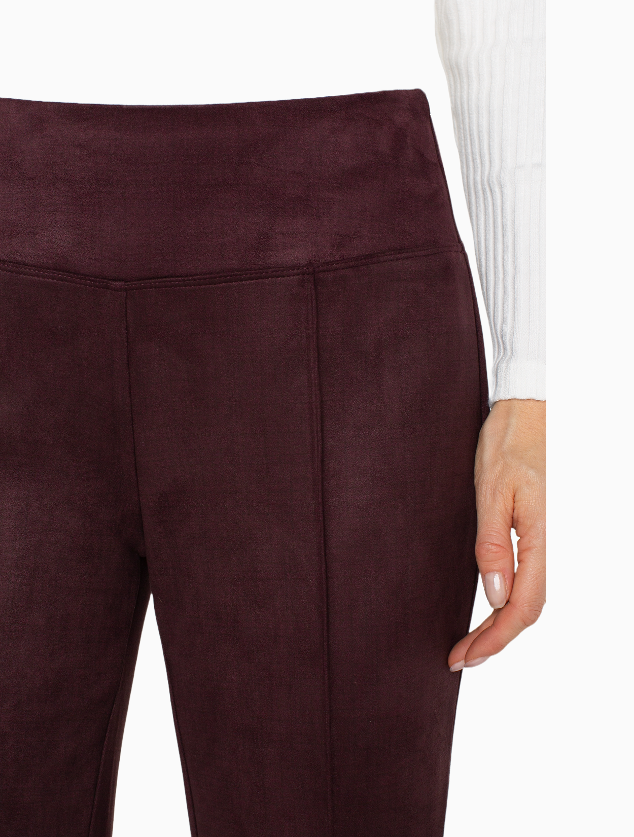 LP Pearl Oxblood Flare Trouser F25