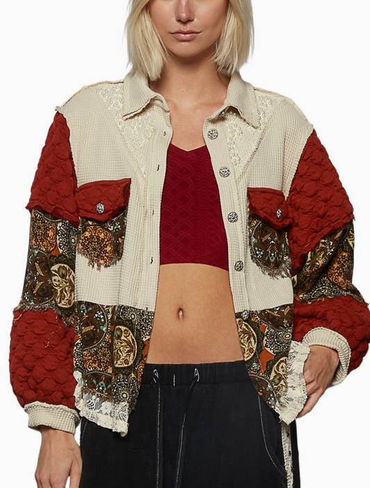 Saffron Trail Top