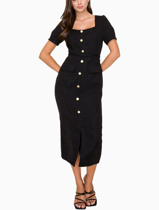 Cherie Noir Dress