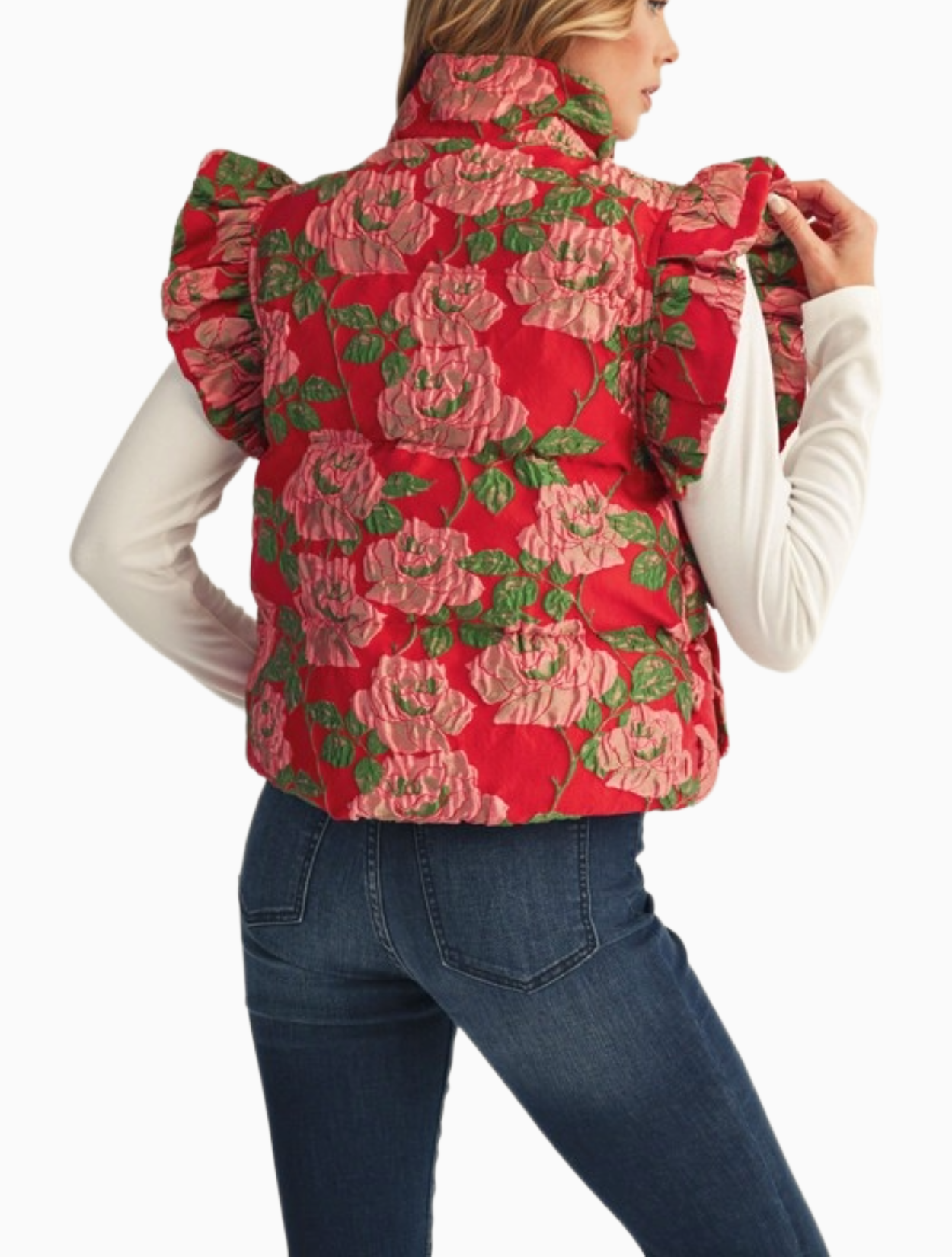 Bloomstruck Puffy Vest