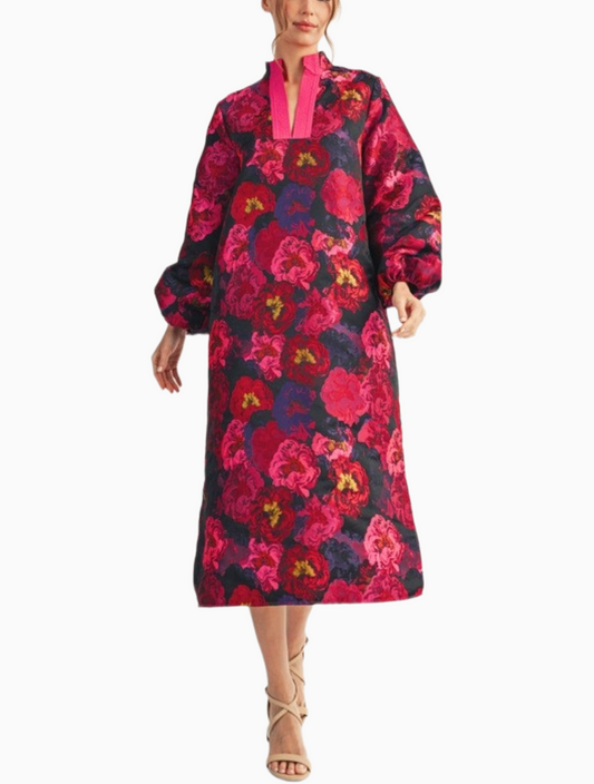 Amaranth Midi Dress