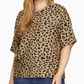 Rue Leopard Top - Plus