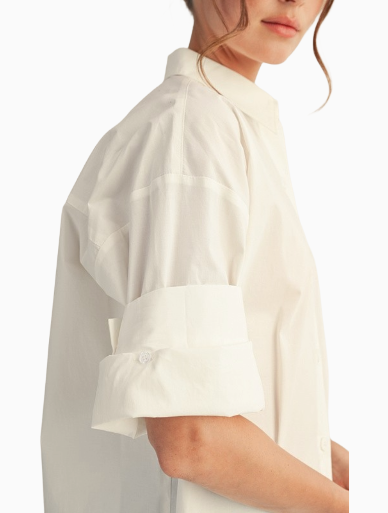 Multifold Button Down Top