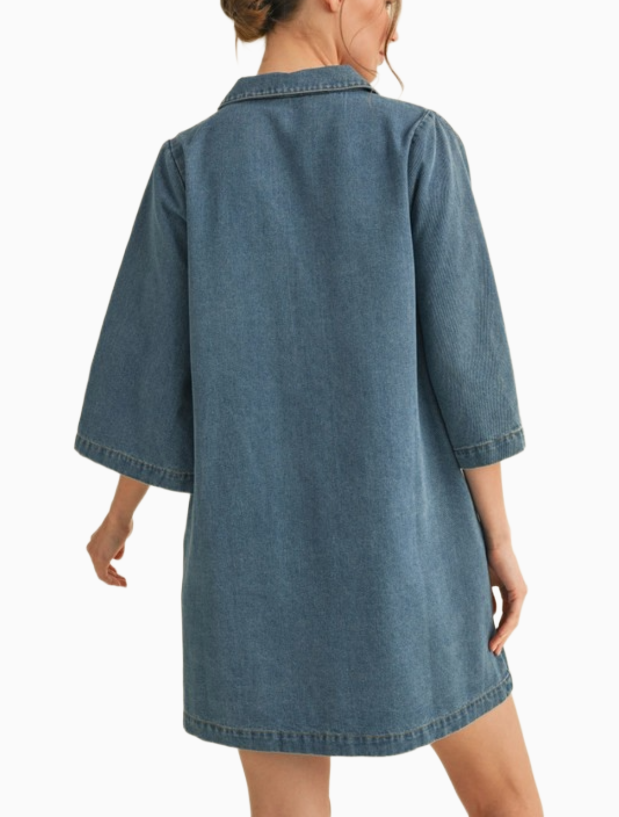 Take Flight Denim Dress
