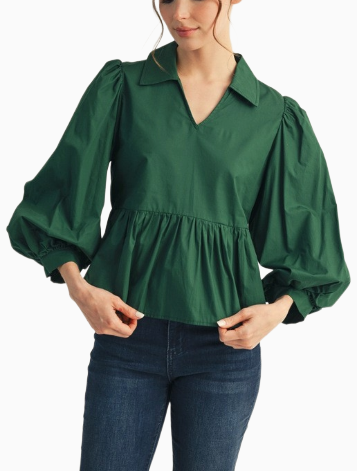Maxine Peplum Top