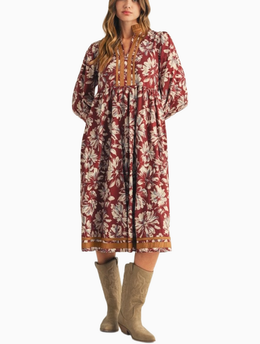 Ranchera Midi Dress