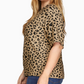 Rue Leopard Top - Plus
