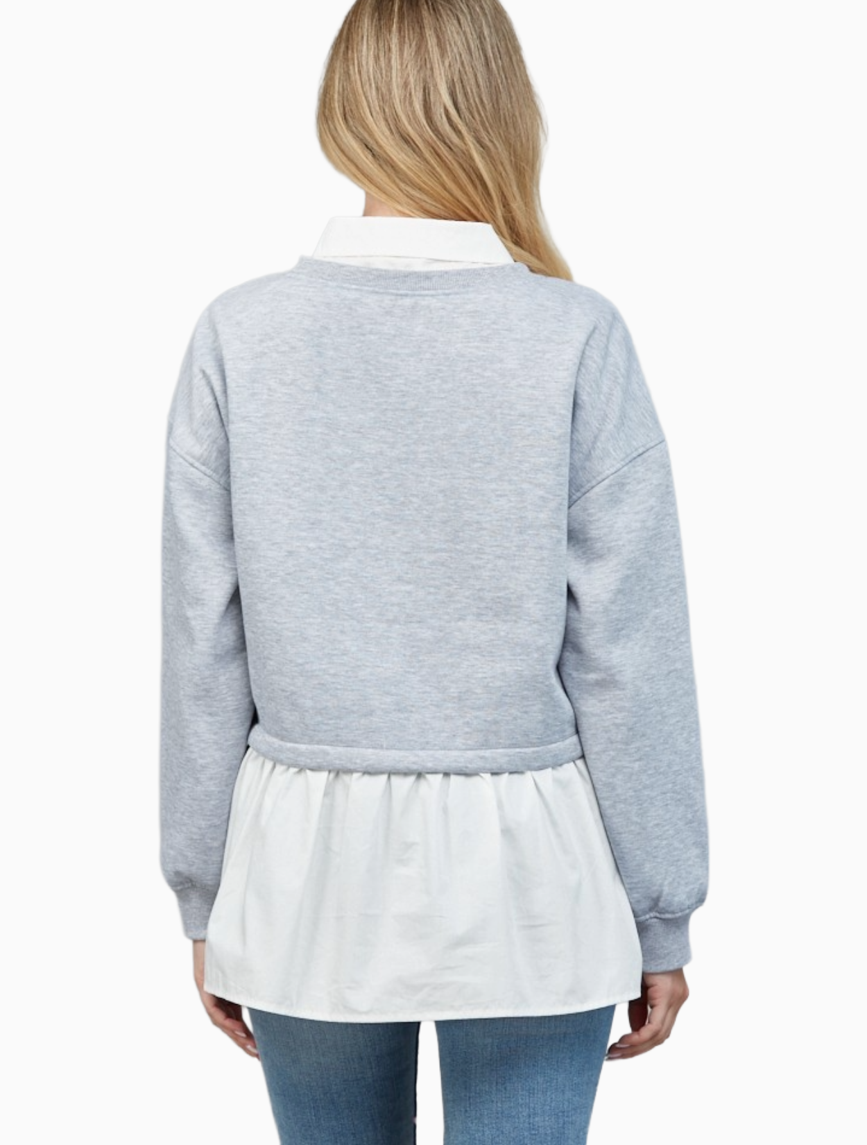 Twofer Rhinestone Pullover