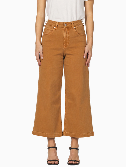 Audrey Biscuit Wide Leg Jean