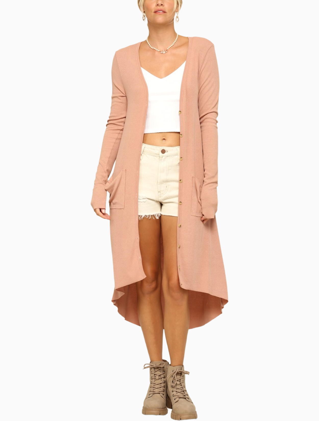 Postcard Duster Cardigan