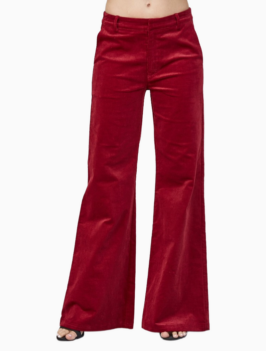 With Wine Corduroy Pant