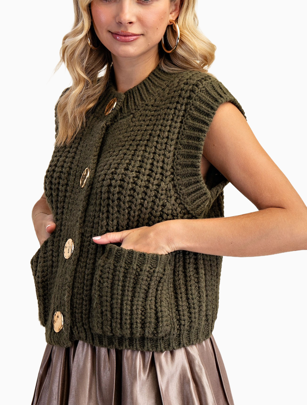 Olivie Knit Vest