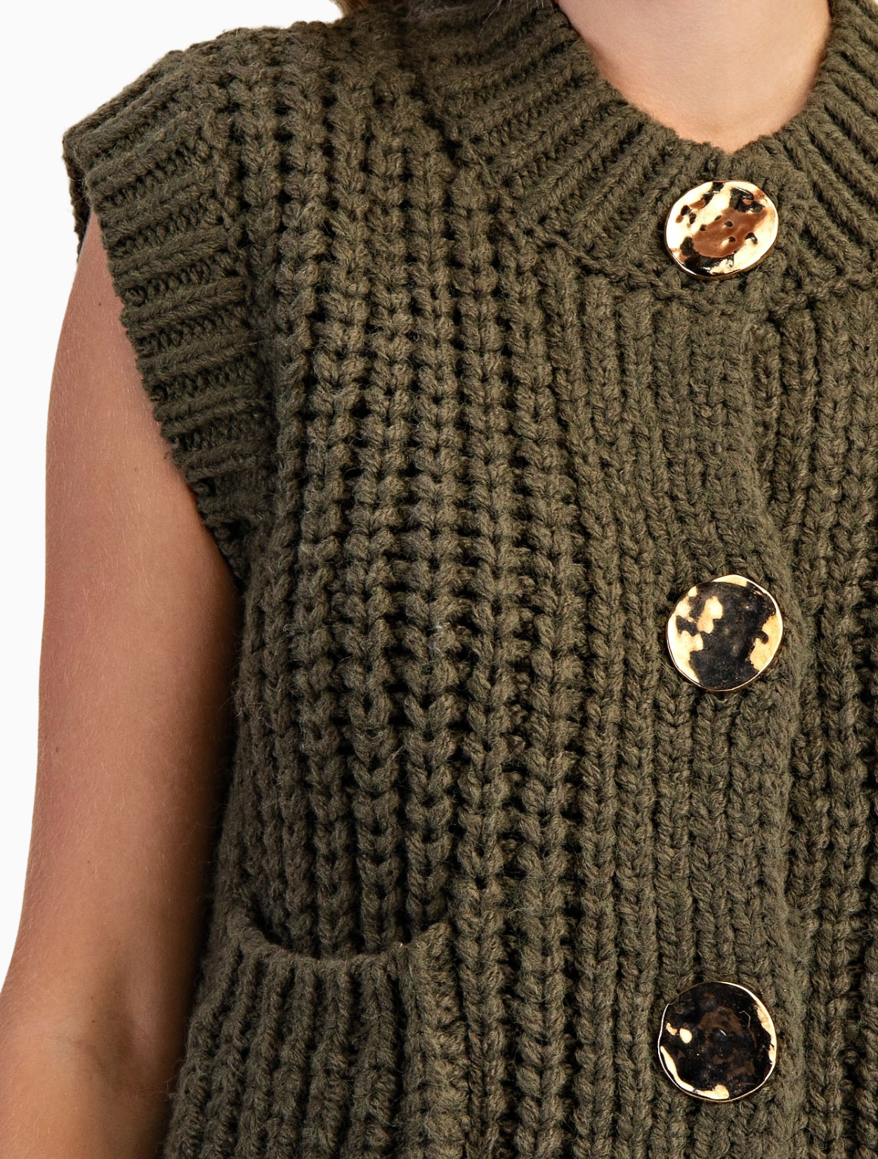 Olivie Knit Vest