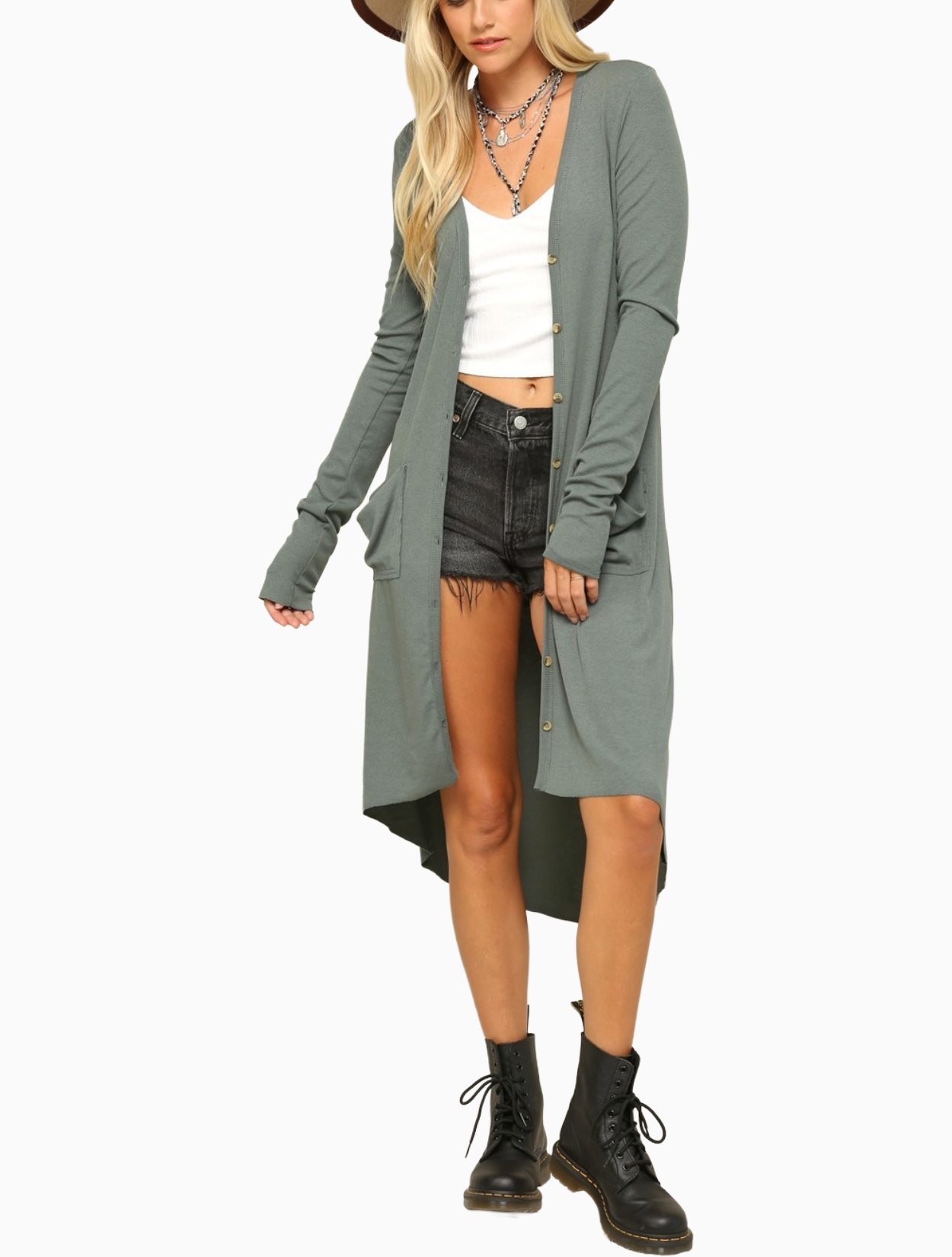 Postcard Duster Cardigan