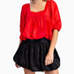 Noa Bubble Crop Top
