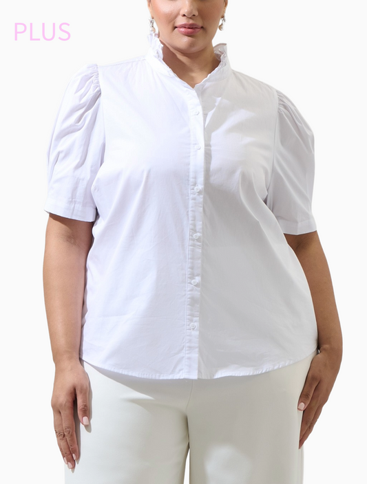 Finley Ruffle Top - Plus
