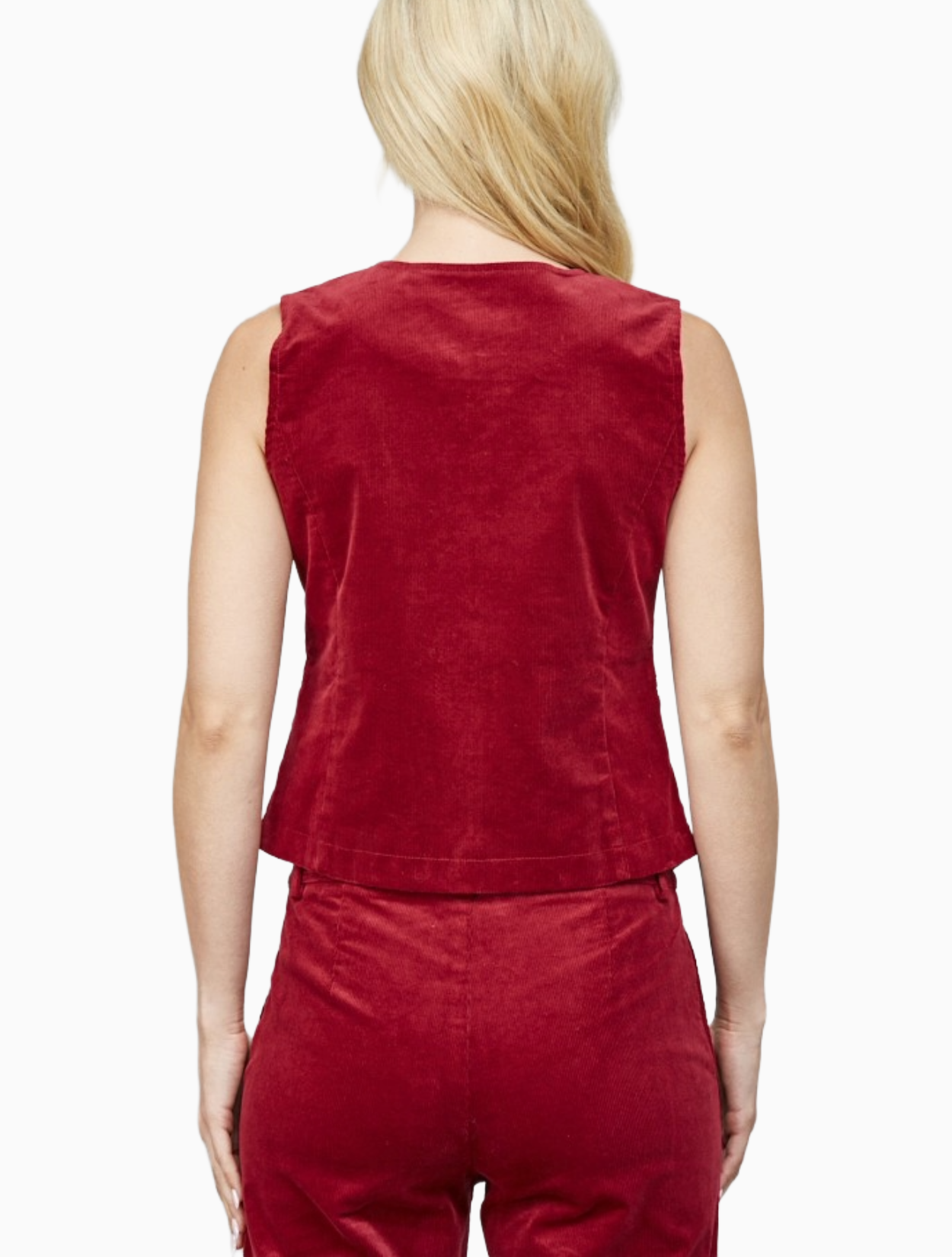 Welt Wine Corduroy Vest