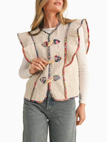 Aveline Quilted Vest