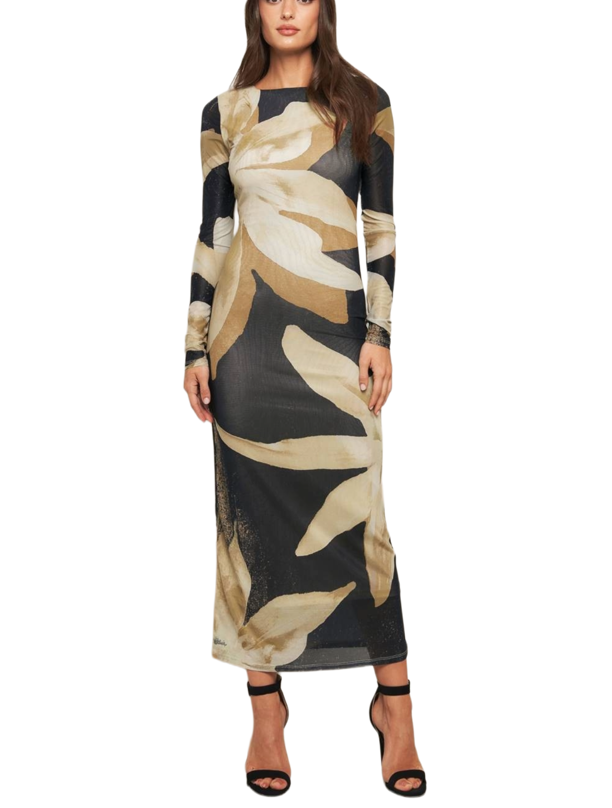 Botanical Power Dress