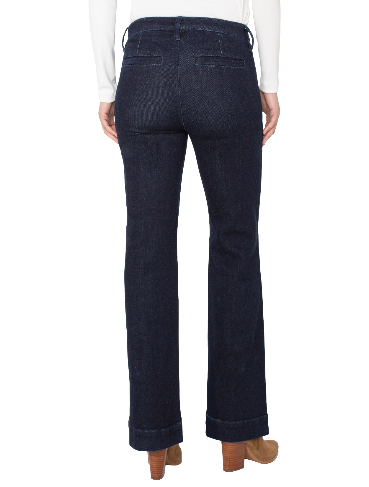 LP Pintuck Indigo Rinse Boot Trouser F25
