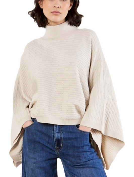 Cable Cape Jumper Sweater