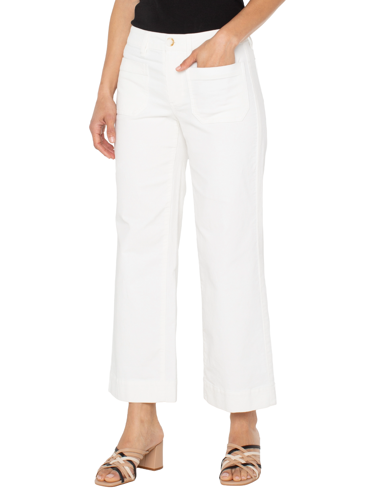 LP Corduroy Patch Crop Jean F25