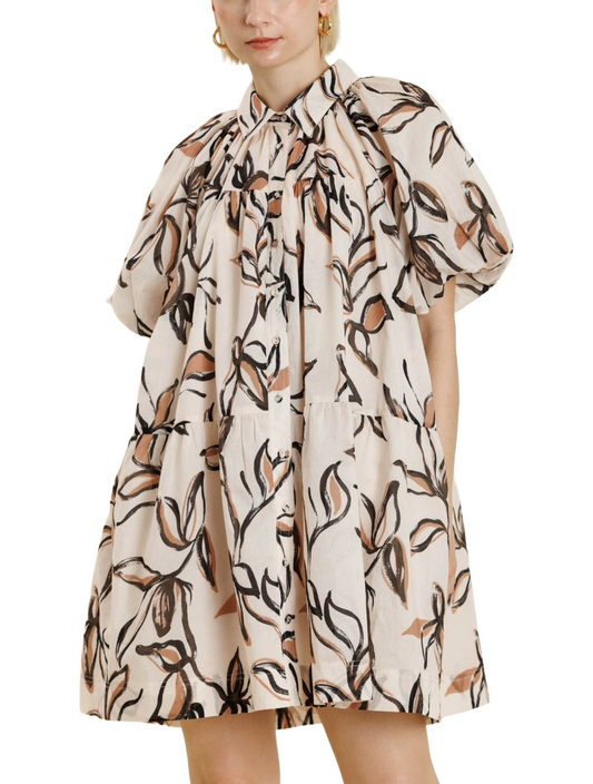 Voyeur Floral Dress