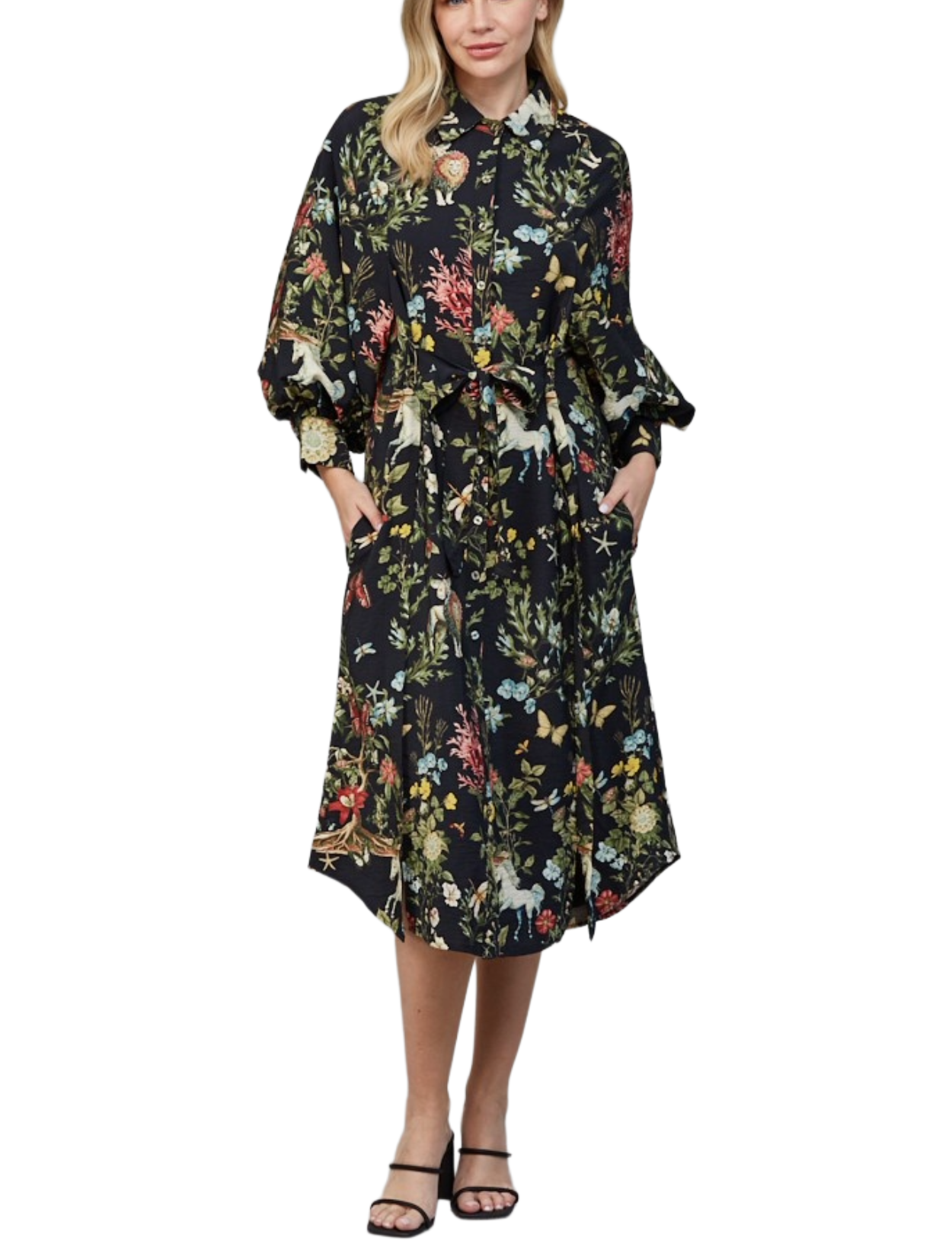 Corzo Midi Shirt Dress