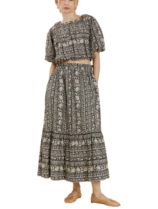 Urban Oasis Midi Skirt