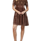 Choco Velvet Dress