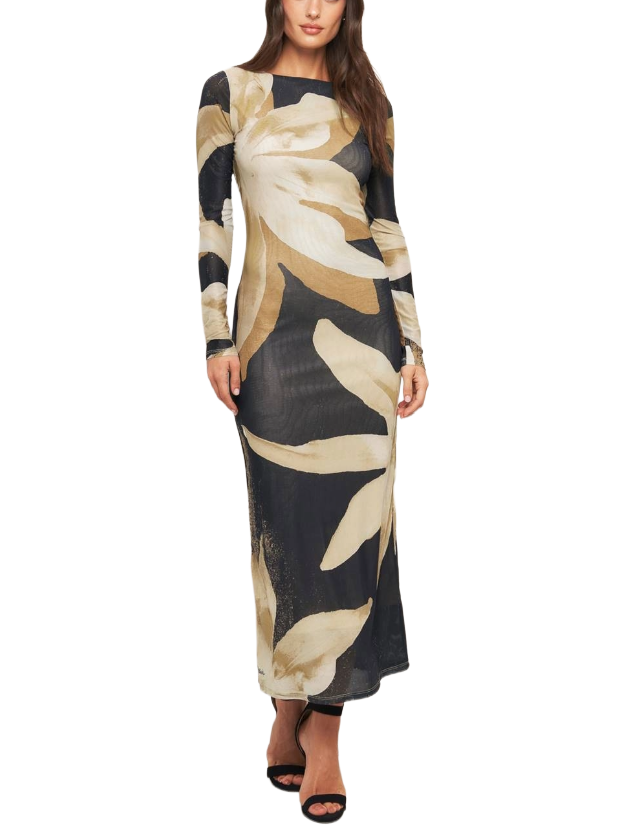 Botanical Power Dress