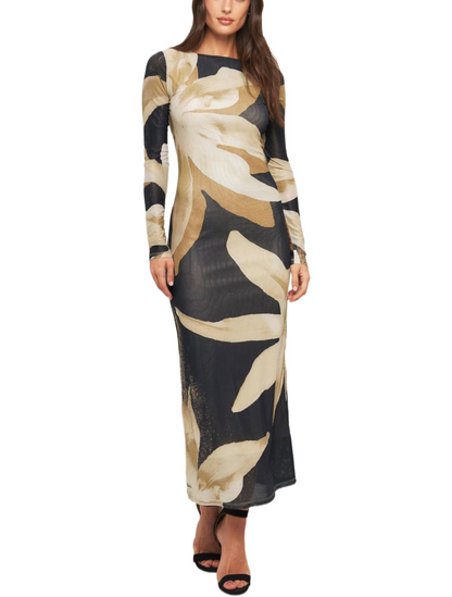 Botanical Power Dress