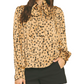 Cheetah Club Blouse