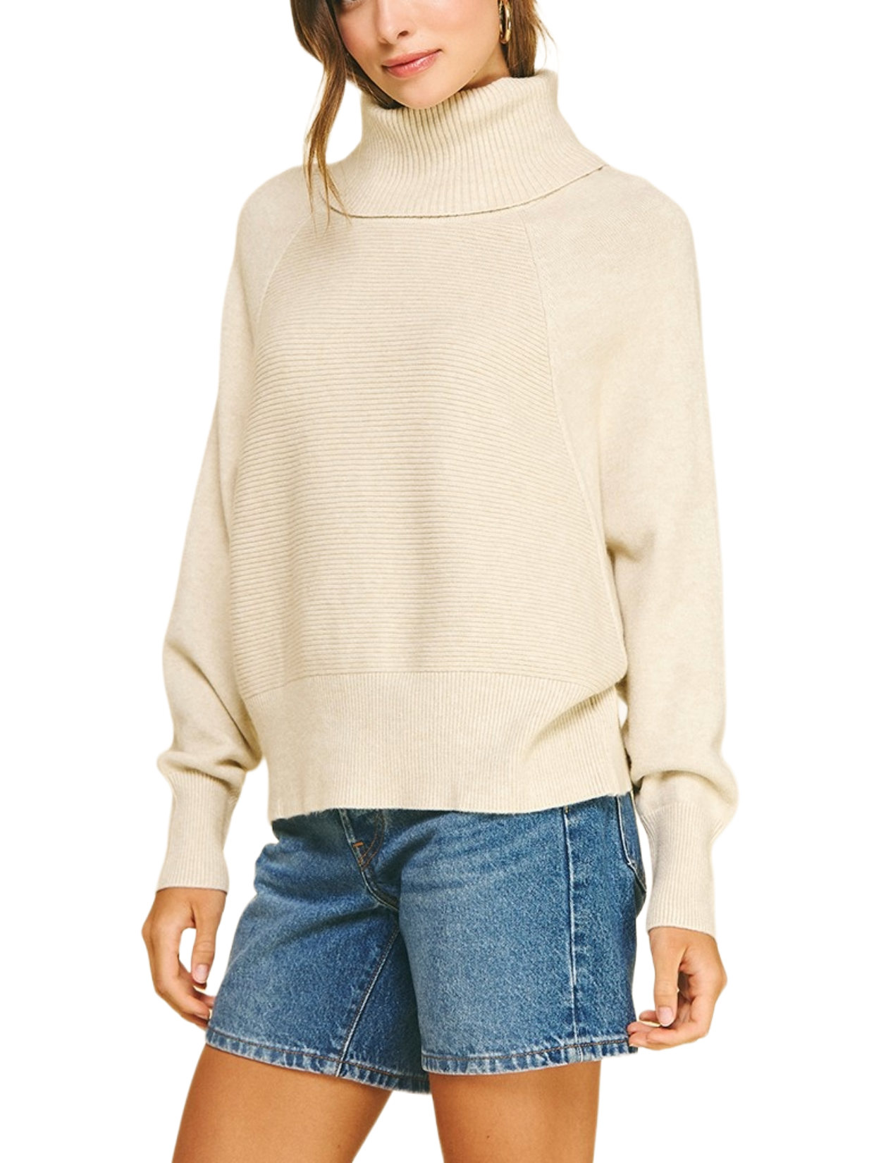 Cozy Oatmeal Sweater
