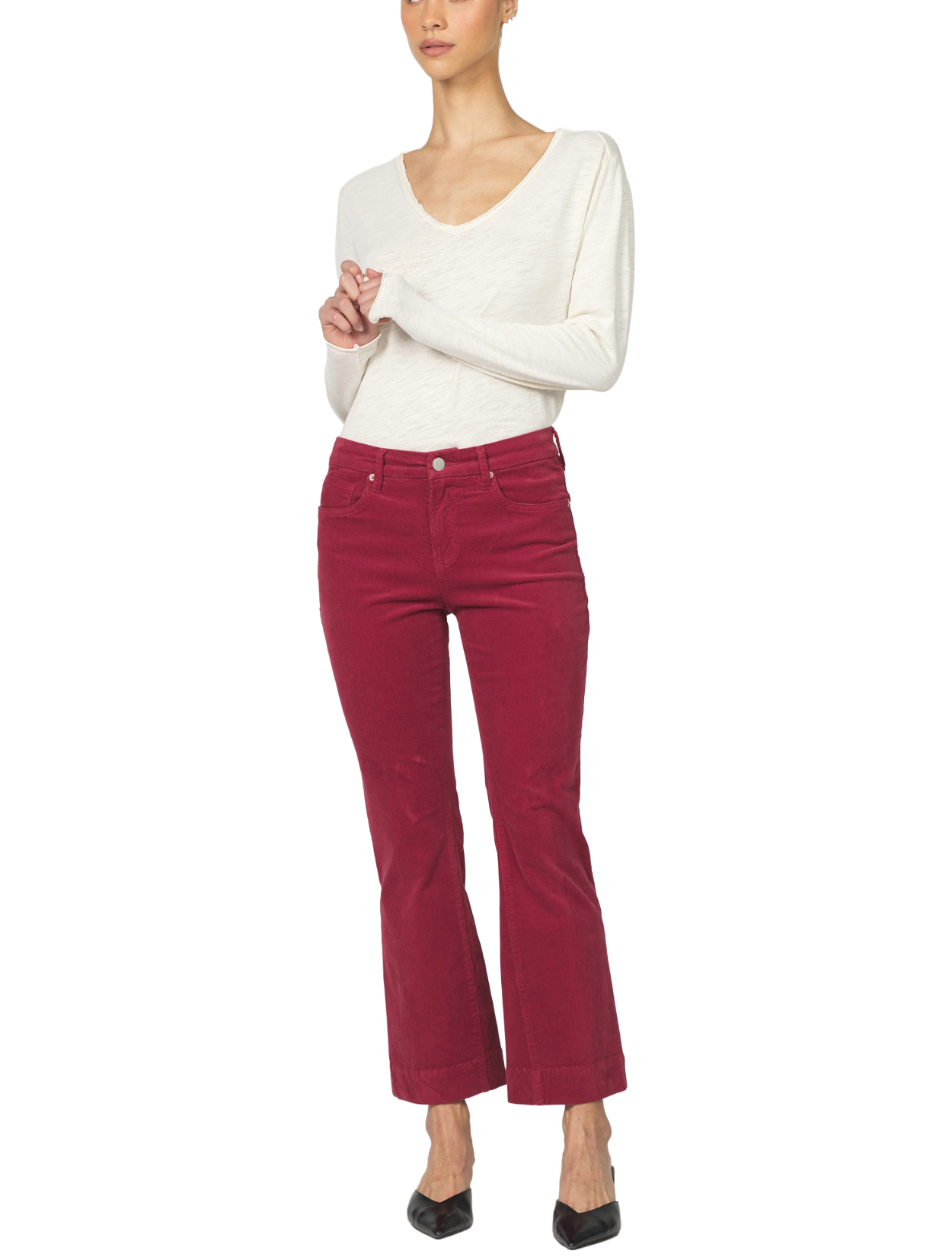 Jeanne Red Ochre Jean