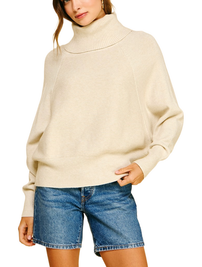 Cozy Oatmeal Sweater