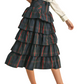 Unbridled Tiered Midi Skirt