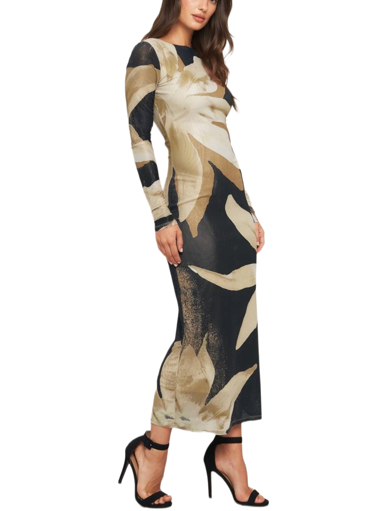 Botanical Power Dress