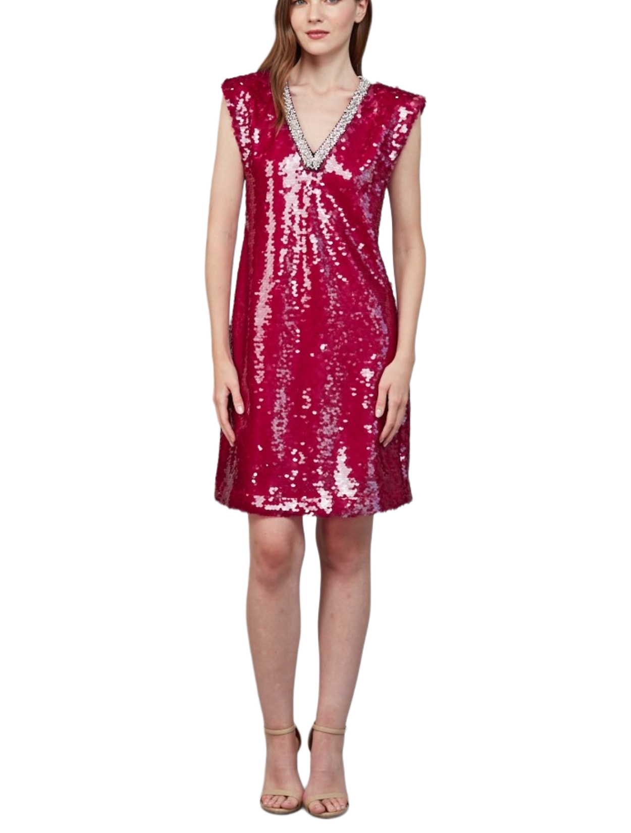 Rhinestone Ruby Dress