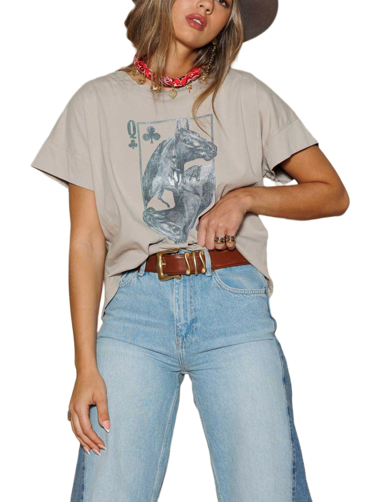 Horse Queen Hi-Lo Tee