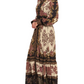 Medallion Flora Maxi Dress
