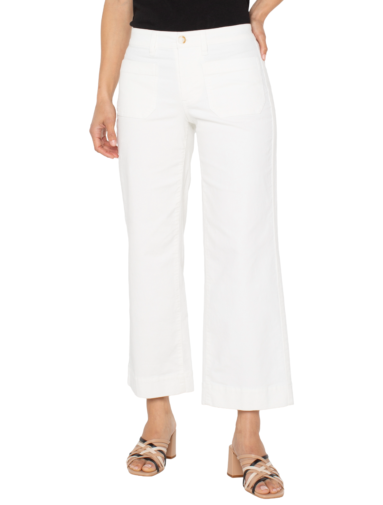 LP Corduroy Patch Crop Jean F25