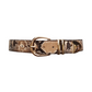 Shiny Gold Buckle Snake Set Belt