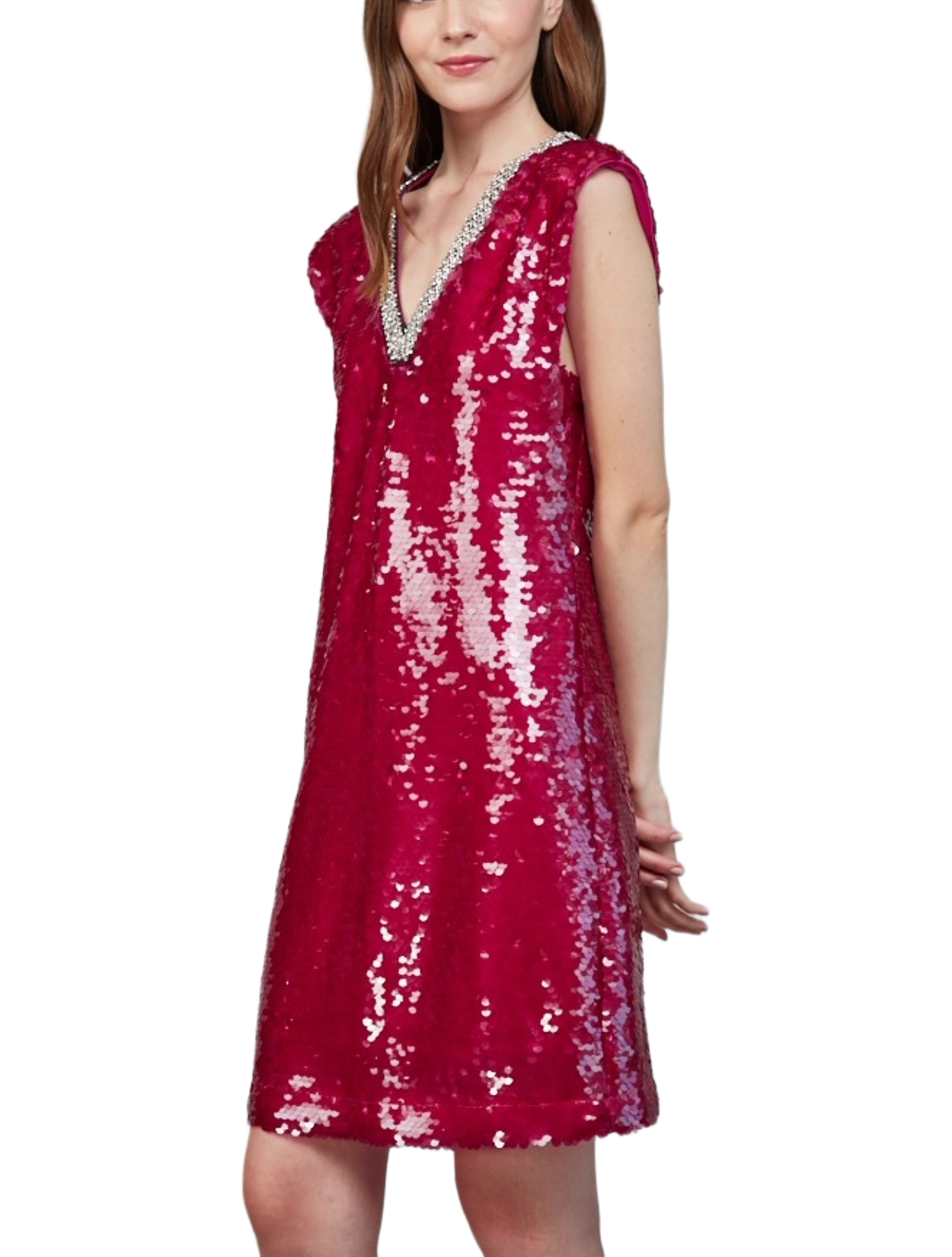 Rhinestone Ruby Dress