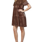 Choco Velvet Dress