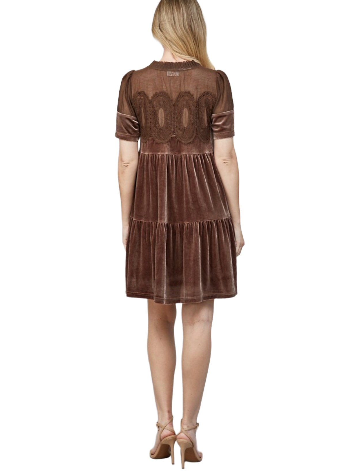 Choco Velvet Dress