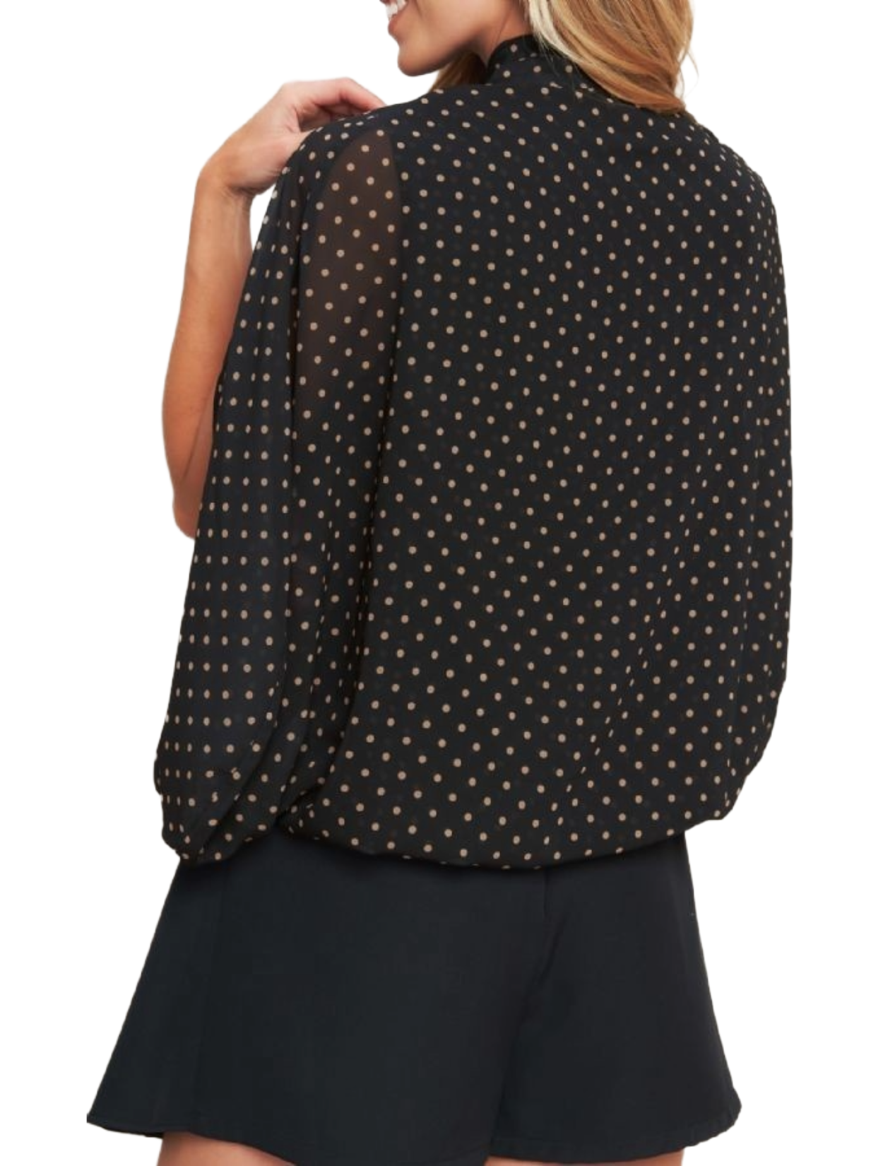 Dotted Bowie Capelet